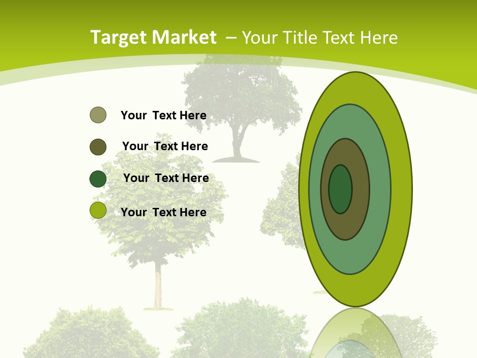 Trees Stock PowerPoint Template