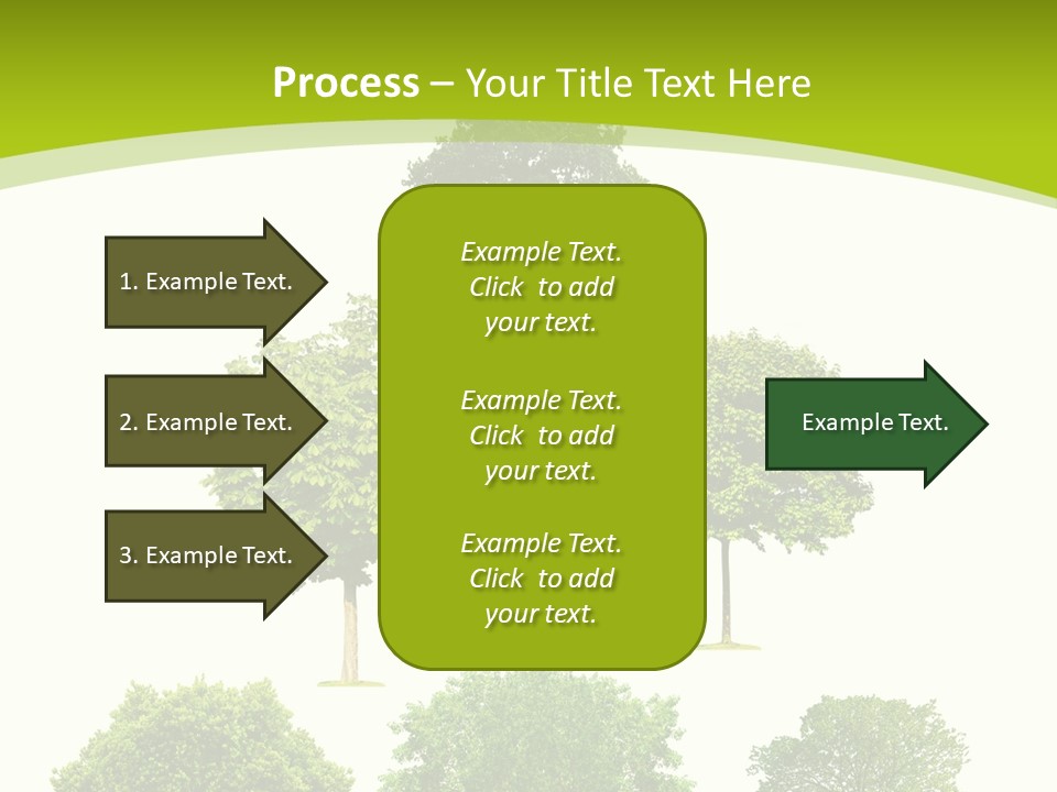 Trees Stock PowerPoint Template