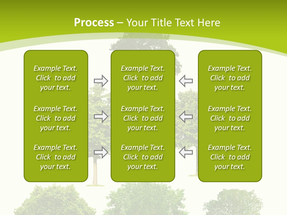 Trees Stock PowerPoint Template