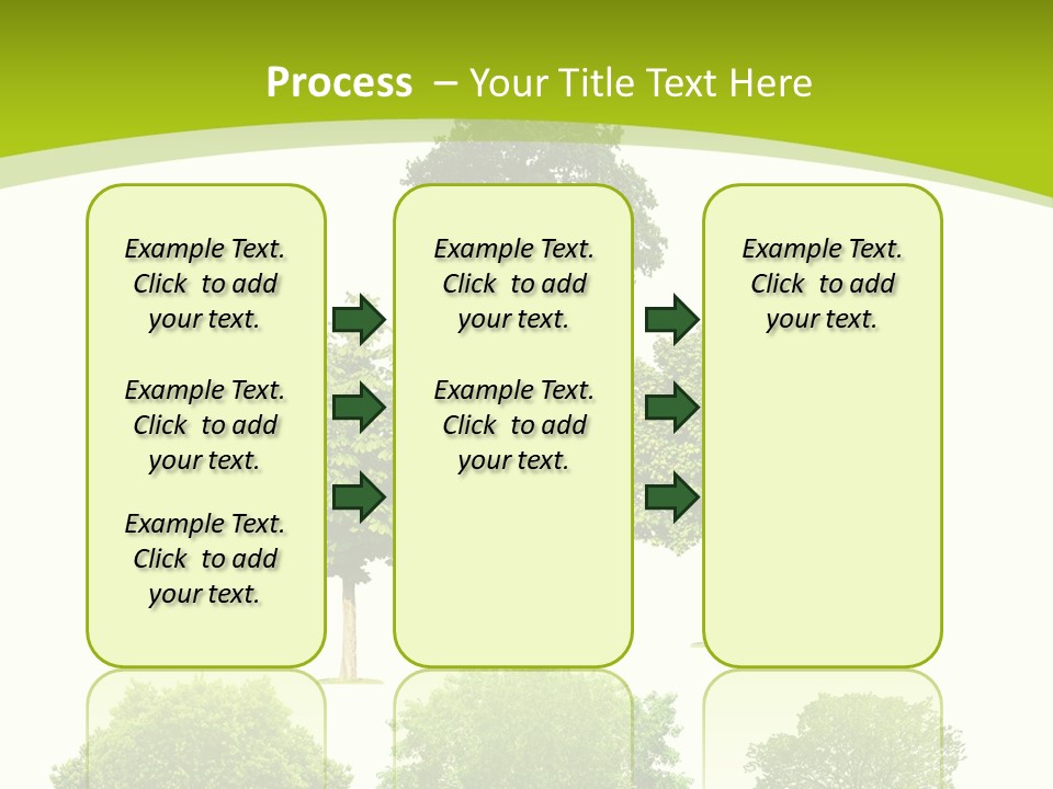 Trees Stock PowerPoint Template