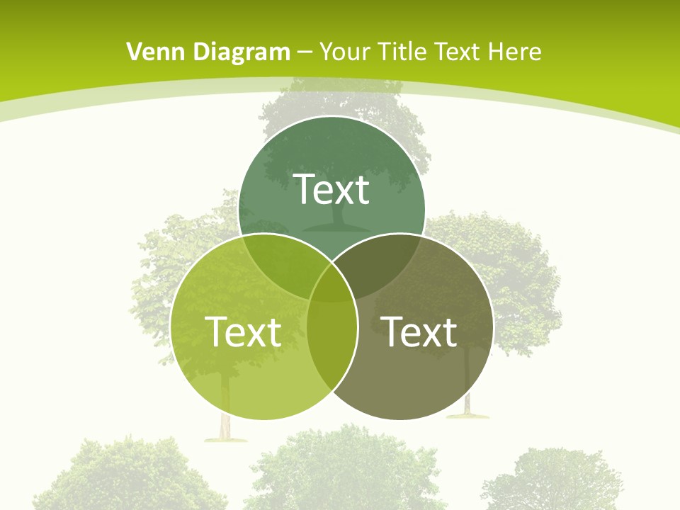 Trees Stock PowerPoint Template