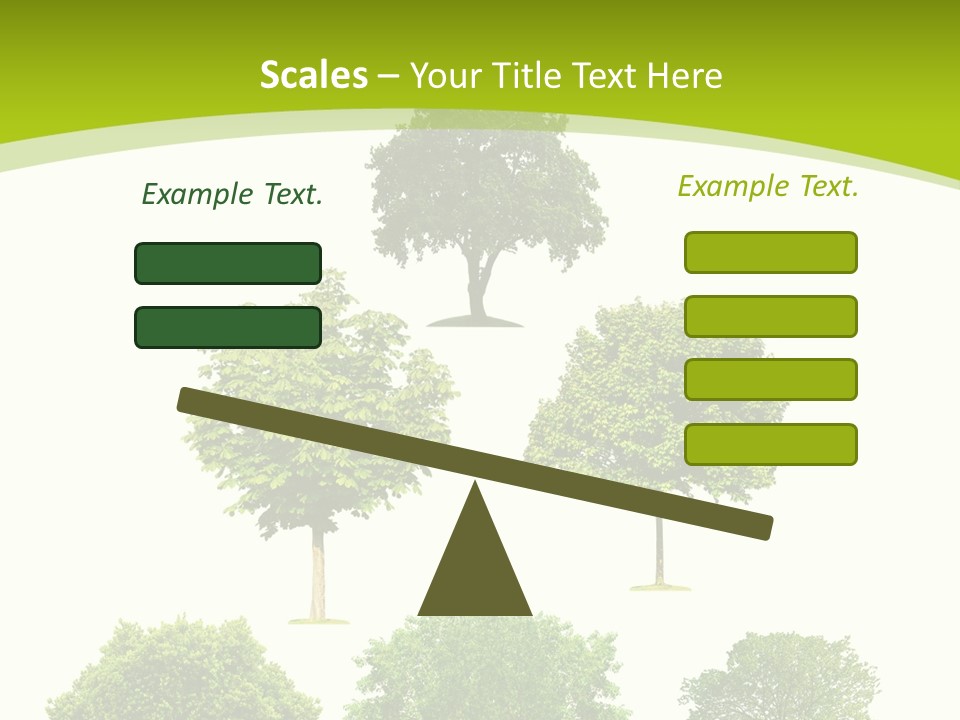 Trees Stock PowerPoint Template
