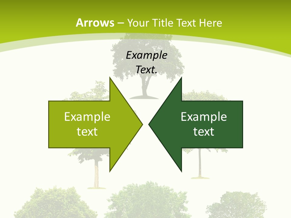 Trees Stock PowerPoint Template