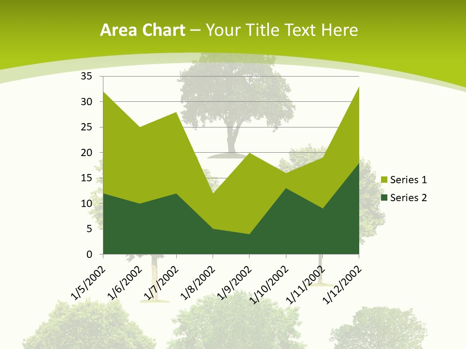 Trees Stock PowerPoint Template