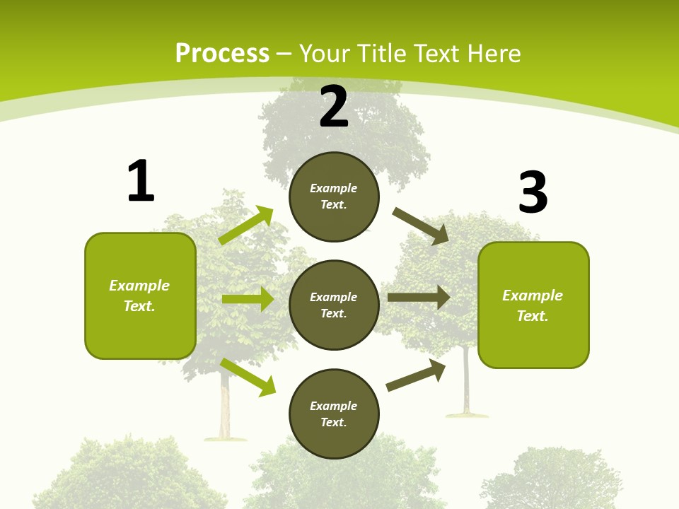 Trees Stock PowerPoint Template