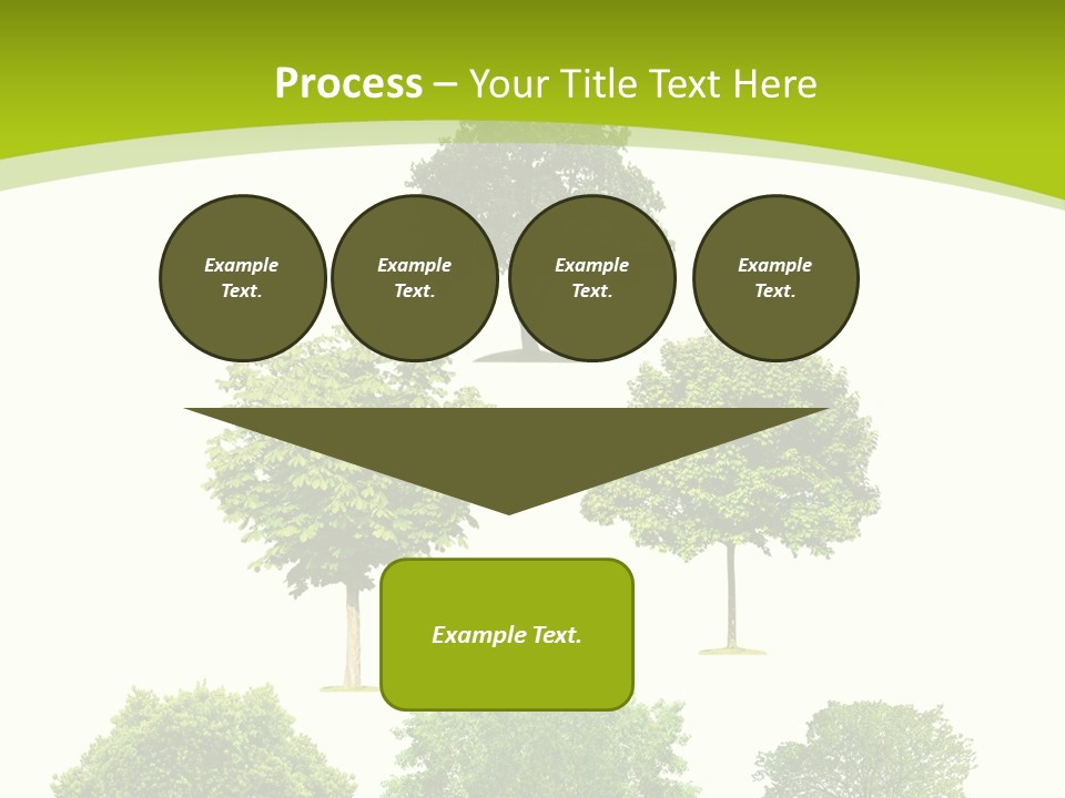 Trees Stock PowerPoint Template