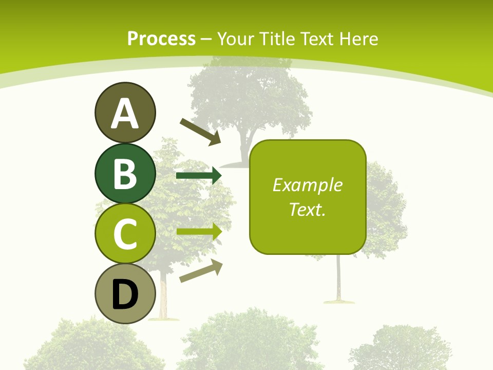 Trees Stock PowerPoint Template