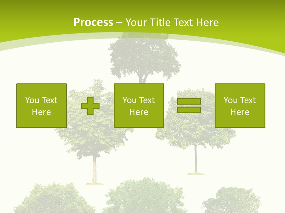 Trees Stock PowerPoint Template