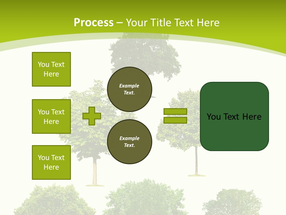 Trees Stock PowerPoint Template