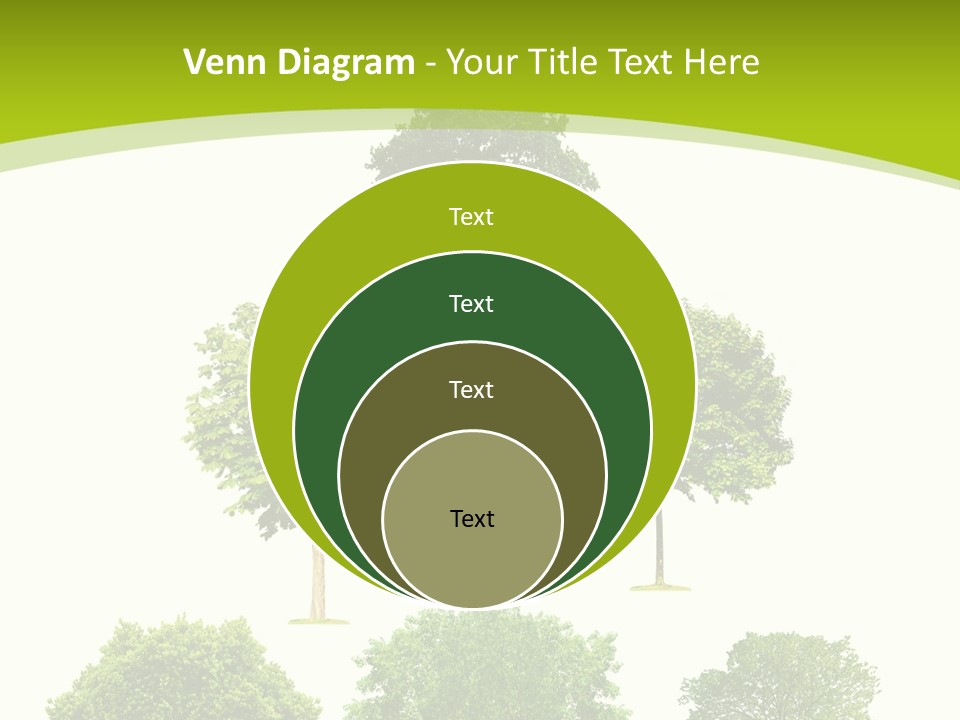 Trees Stock PowerPoint Template