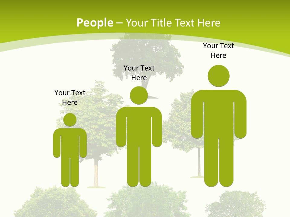 Trees Stock PowerPoint Template