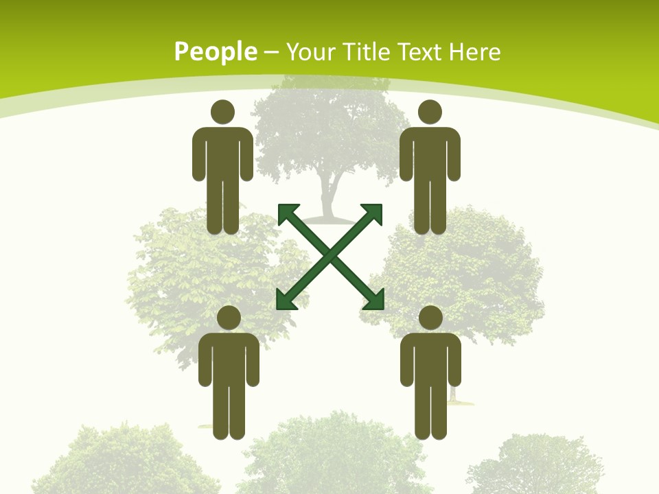 Trees Stock PowerPoint Template