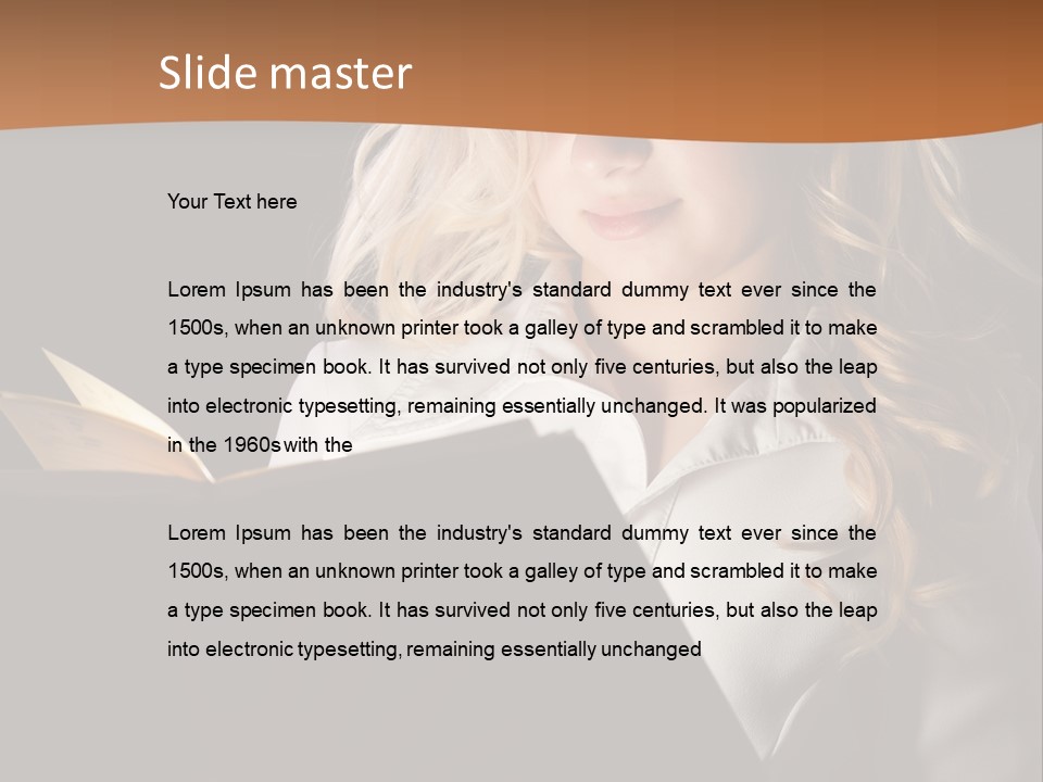 Eyes Youth Gorgeous PowerPoint Template