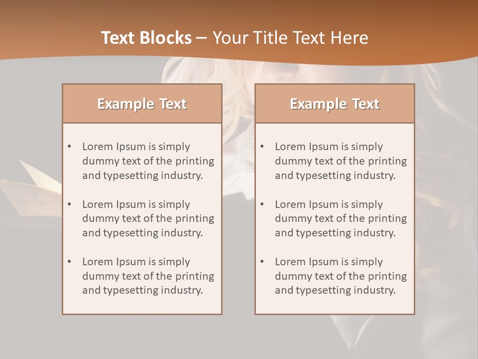 Eyes Youth Gorgeous PowerPoint Template