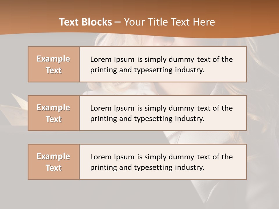 Eyes Youth Gorgeous PowerPoint Template