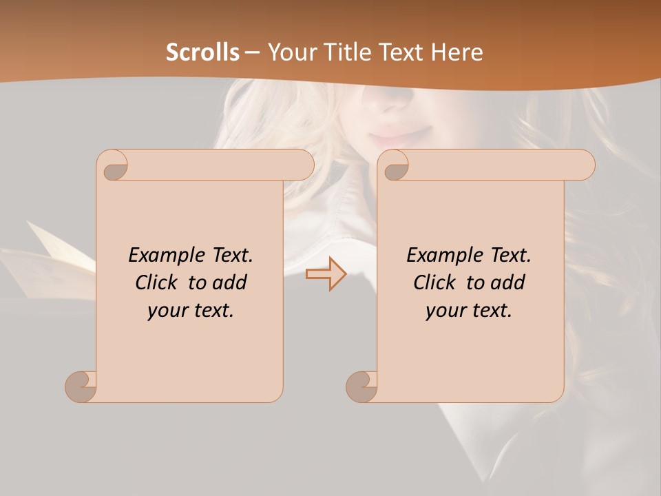 Eyes Youth Gorgeous PowerPoint Template