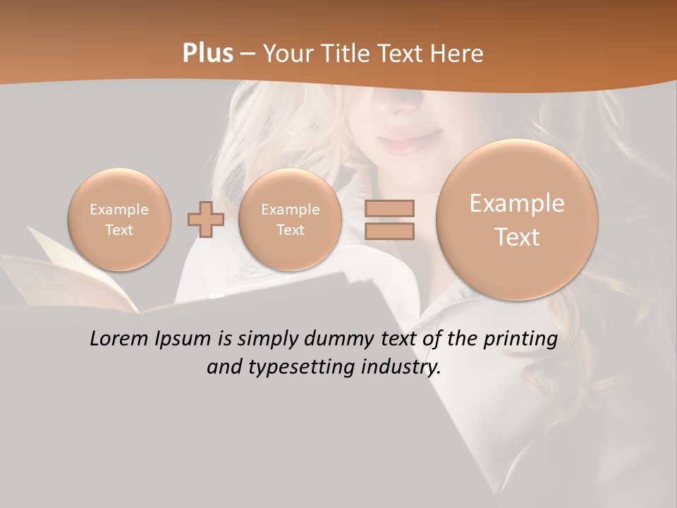 Eyes Youth Gorgeous PowerPoint Template