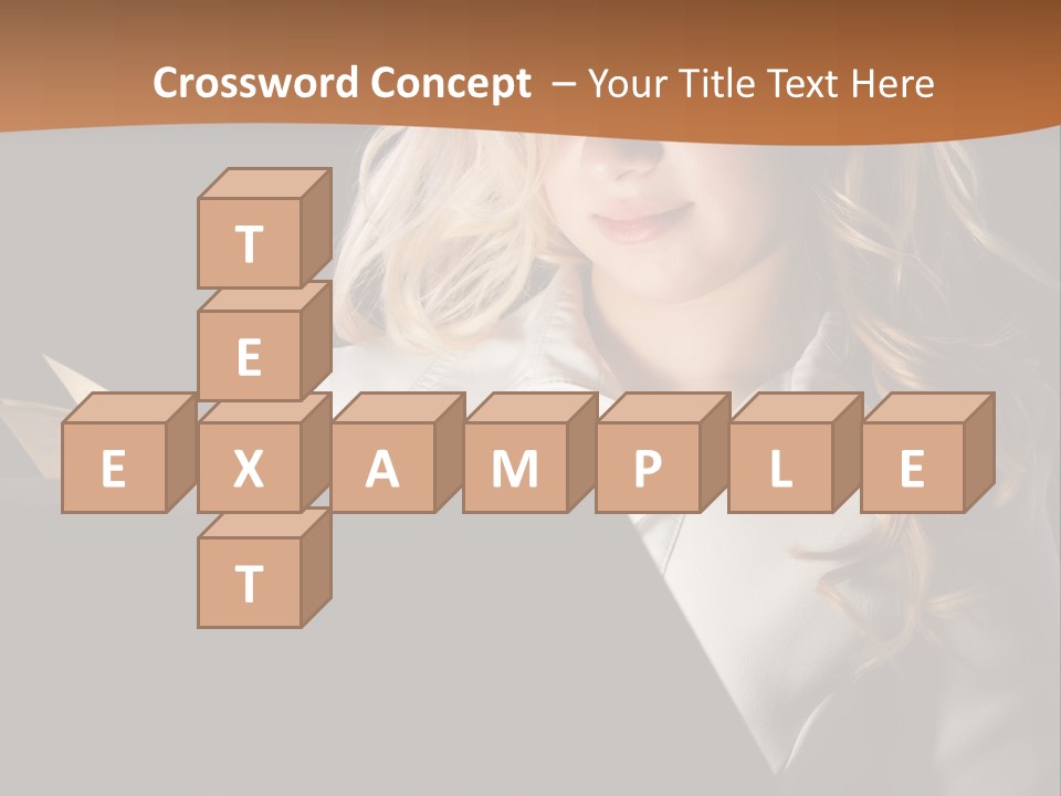 Eyes Youth Gorgeous PowerPoint Template