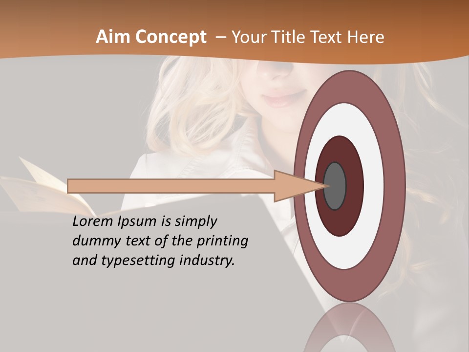 Eyes Youth Gorgeous PowerPoint Template