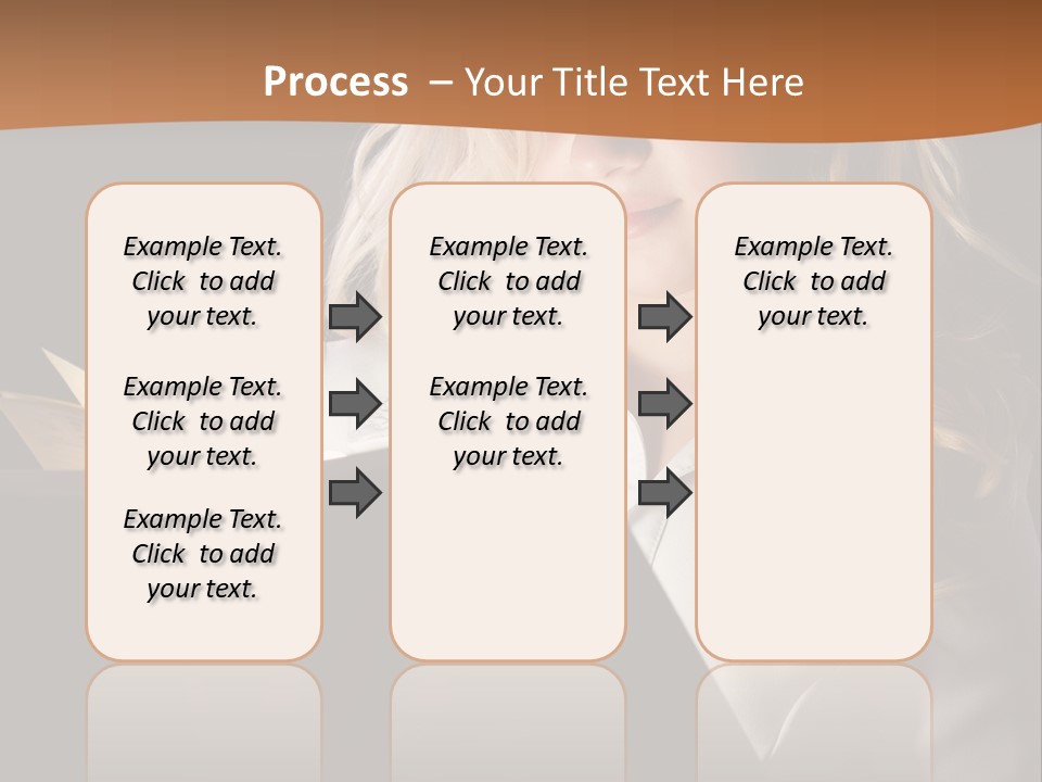 Eyes Youth Gorgeous PowerPoint Template