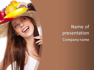 Fruit Hats PowerPoint Template