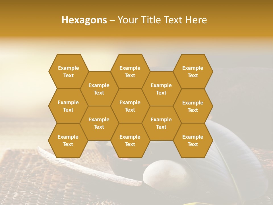 Closeup Water Travel PowerPoint Template