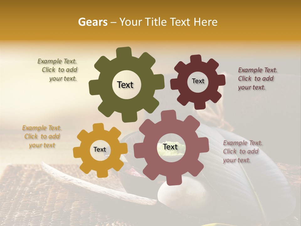 Closeup Water Travel PowerPoint Template