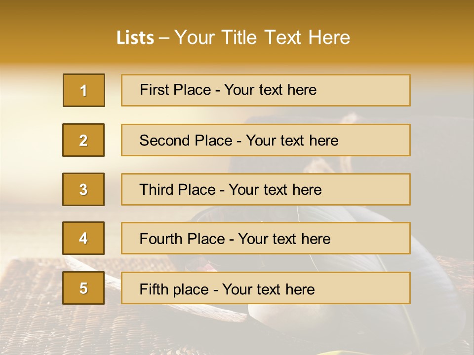 Closeup Water Travel PowerPoint Template
