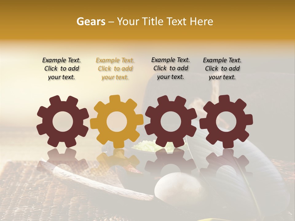 Closeup Water Travel PowerPoint Template