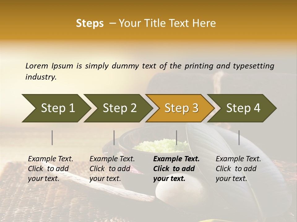 Closeup Water Travel PowerPoint Template