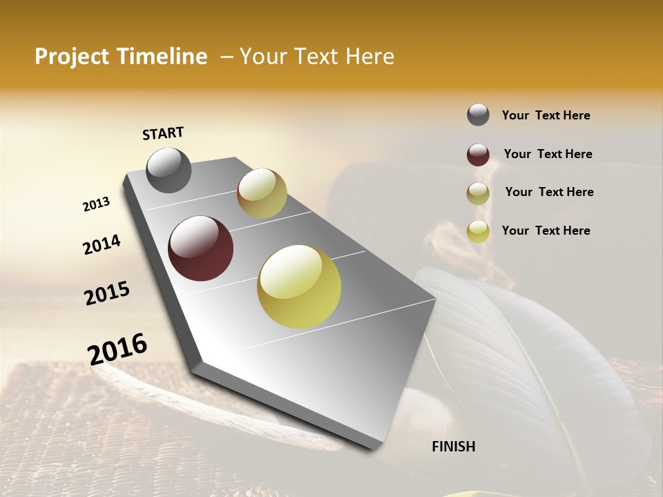 Closeup Water Travel PowerPoint Template