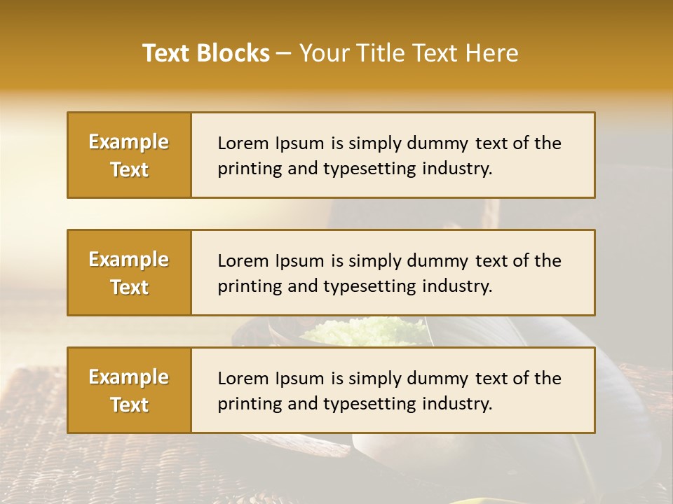 Closeup Water Travel PowerPoint Template