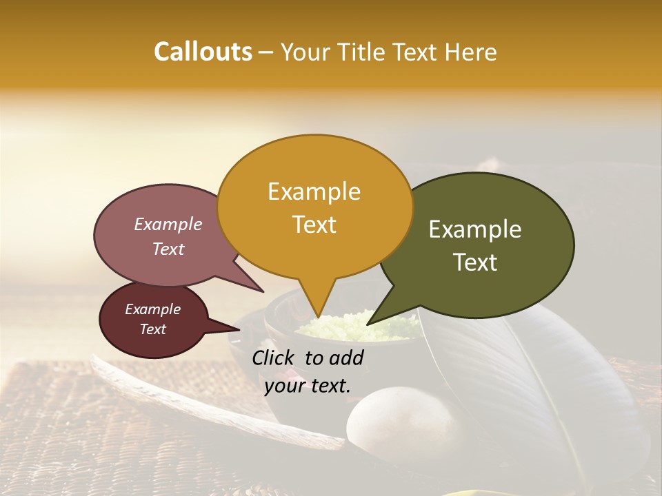 Closeup Water Travel PowerPoint Template