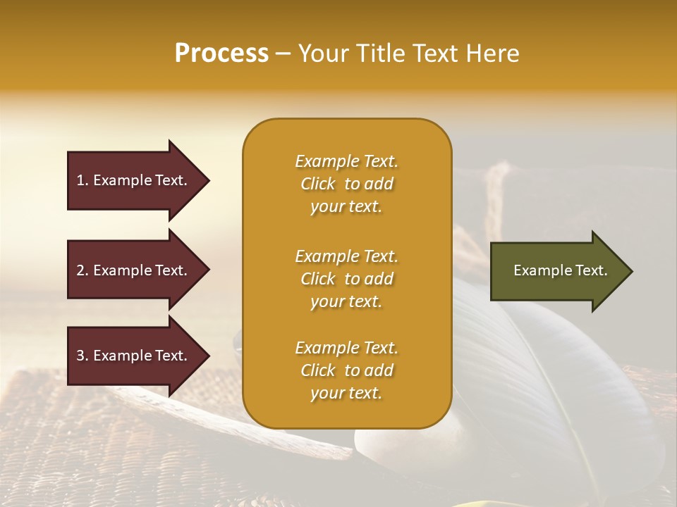 Closeup Water Travel PowerPoint Template