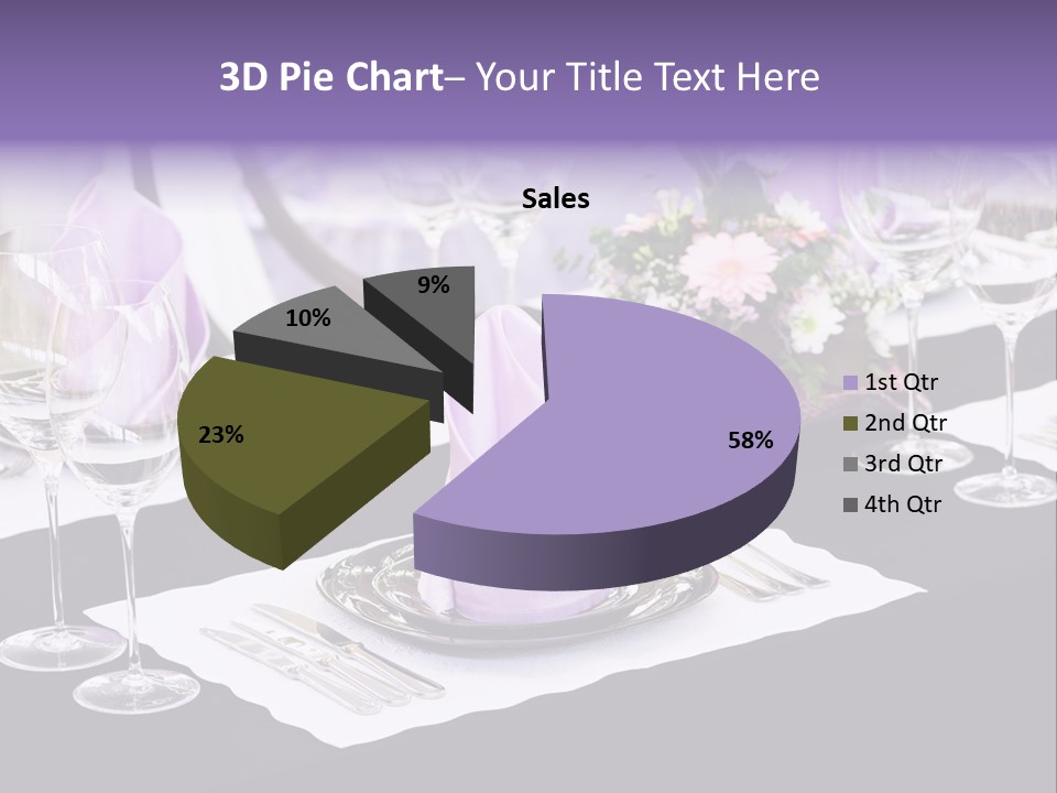 Restaurant Table Set Up PowerPoint Template