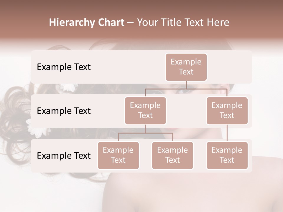 Flowers In Hair PowerPoint Template