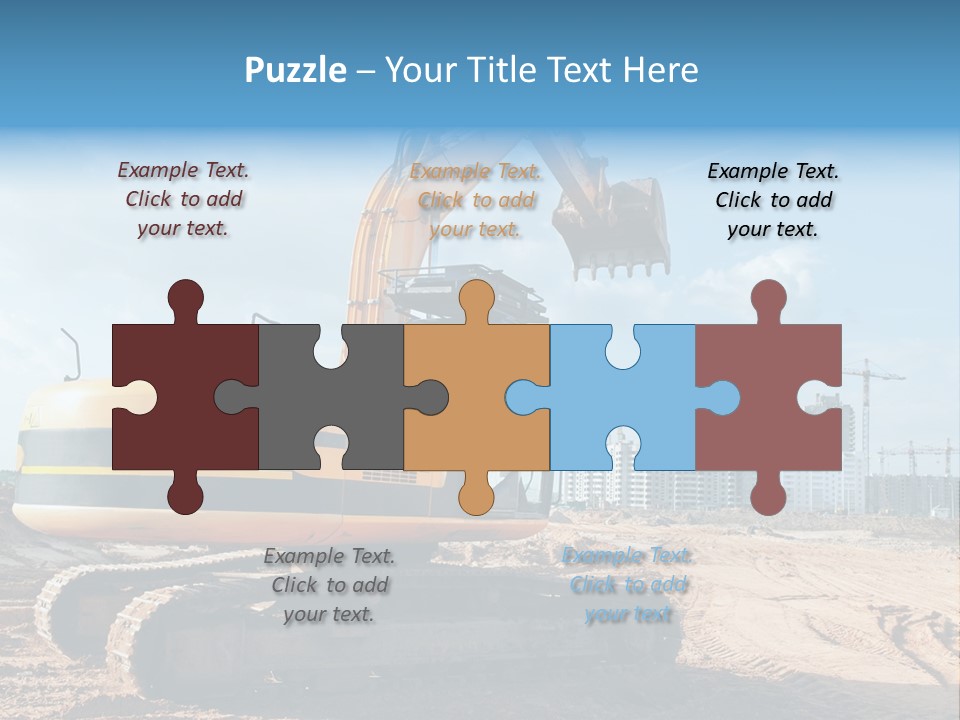 Terraplenagem PowerPoint Template