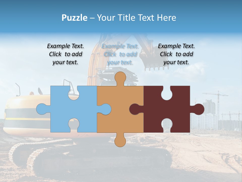 Terraplenagem PowerPoint Template