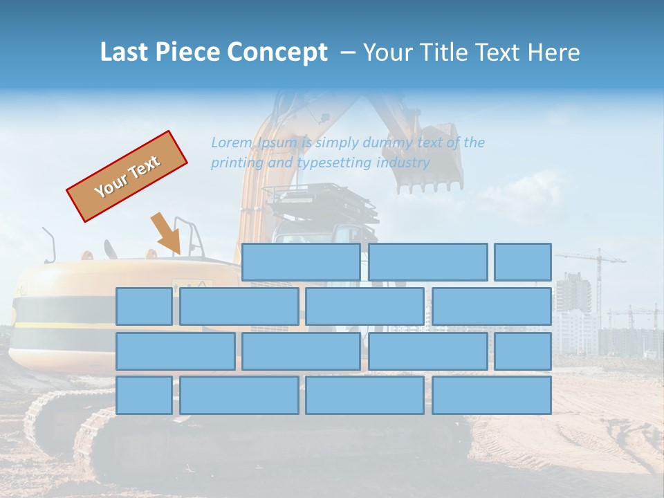 Terraplenagem PowerPoint Template