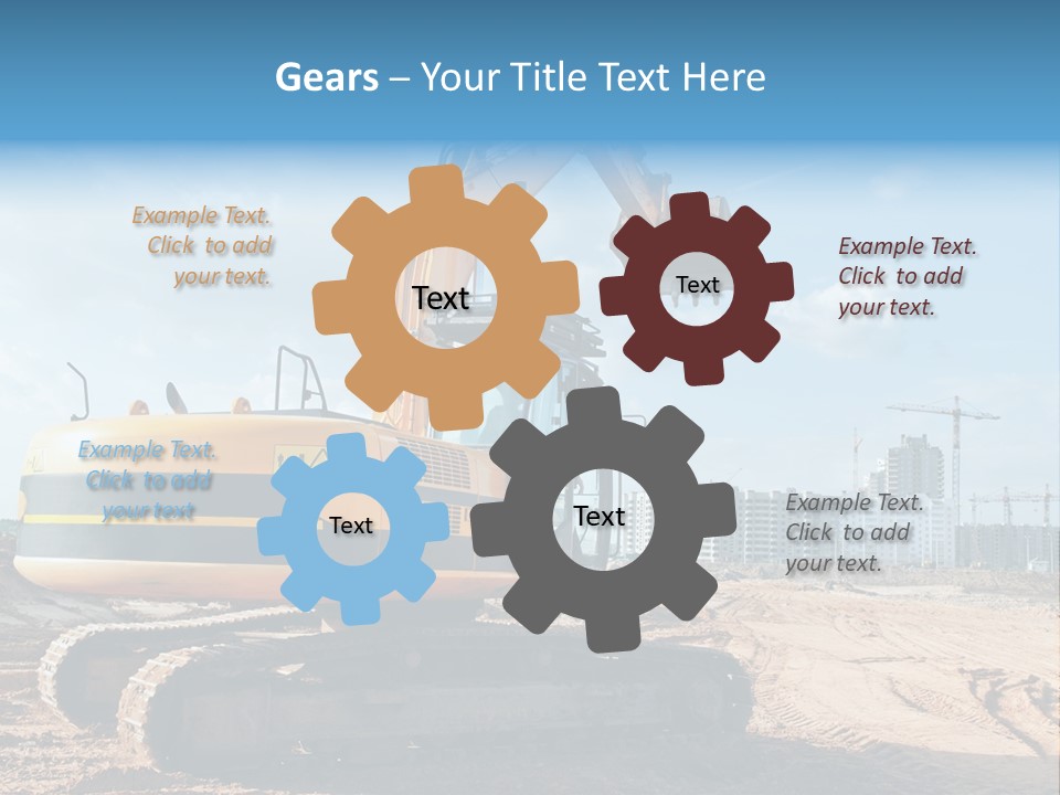 Terraplenagem PowerPoint Template