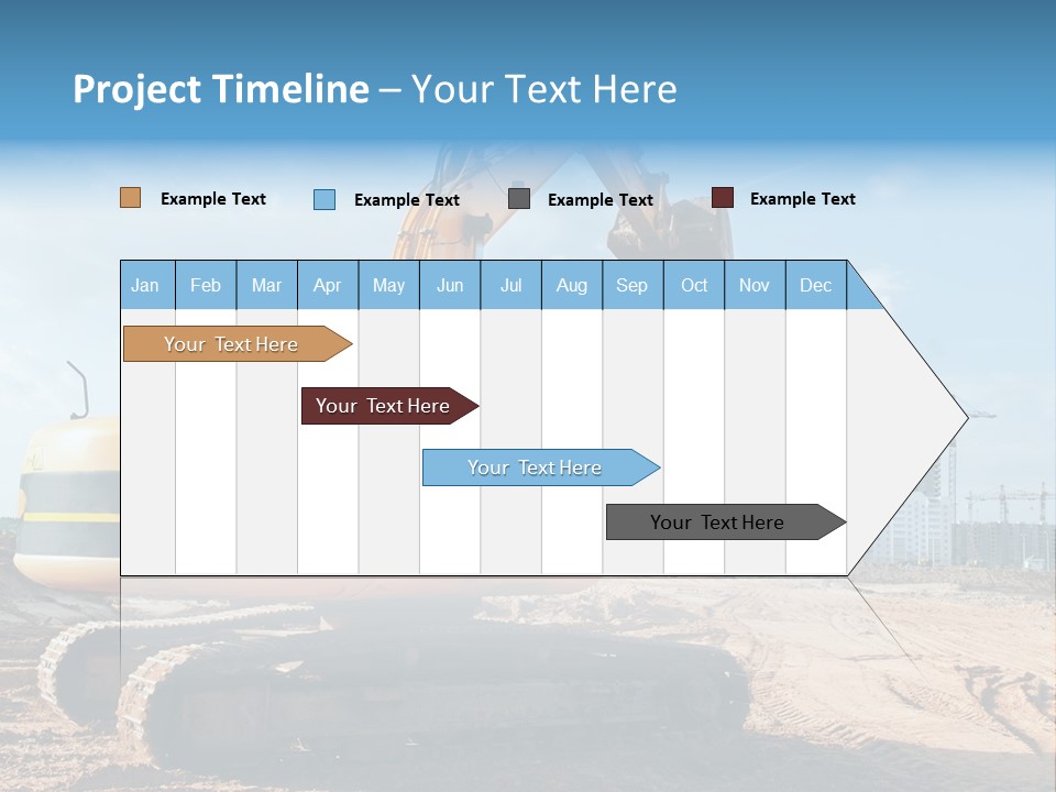 Terraplenagem PowerPoint Template