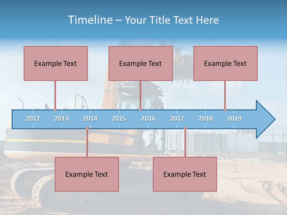 Terraplenagem PowerPoint Template