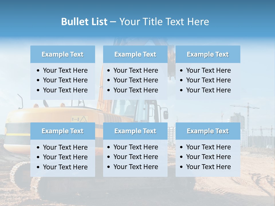 Terraplenagem PowerPoint Template
