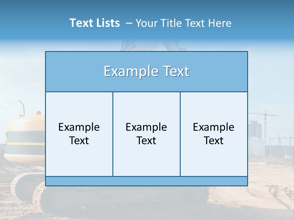 Terraplenagem PowerPoint Template