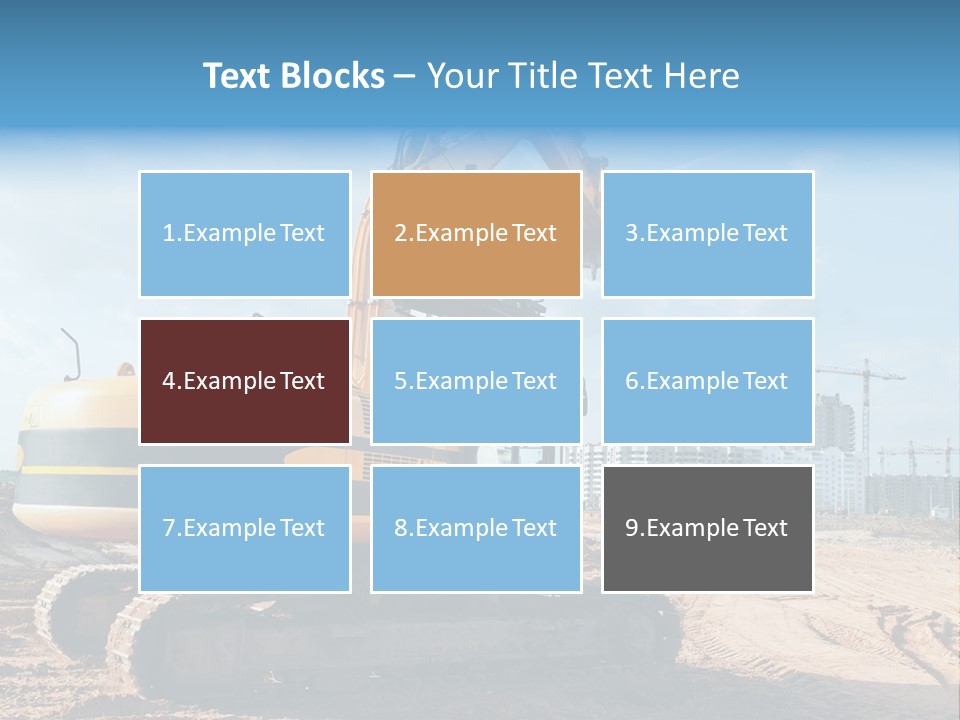 Terraplenagem PowerPoint Template