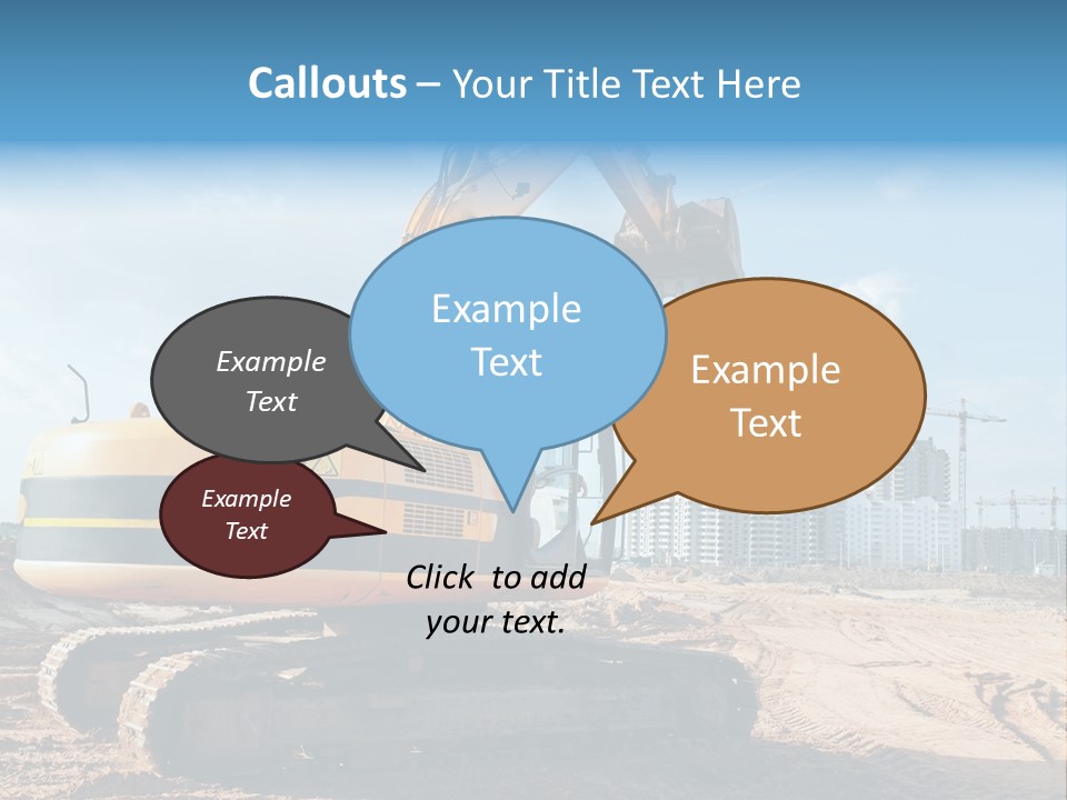 Terraplenagem PowerPoint Template