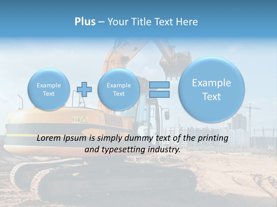 Terraplenagem PowerPoint Template