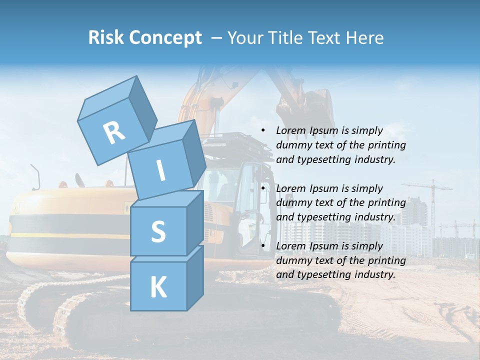 Terraplenagem PowerPoint Template