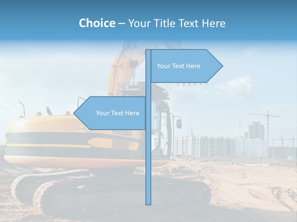 Terraplenagem PowerPoint Template