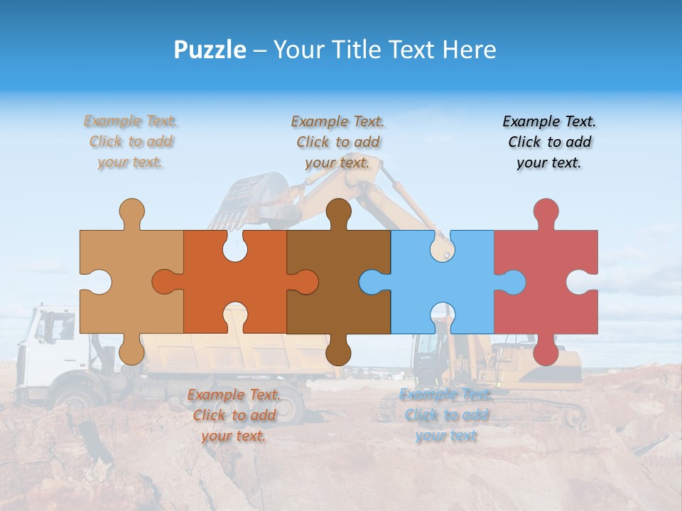 Activity Bucket Shovel PowerPoint Template